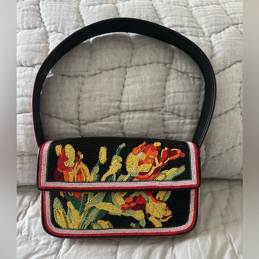 Staud Tommy beaded bag